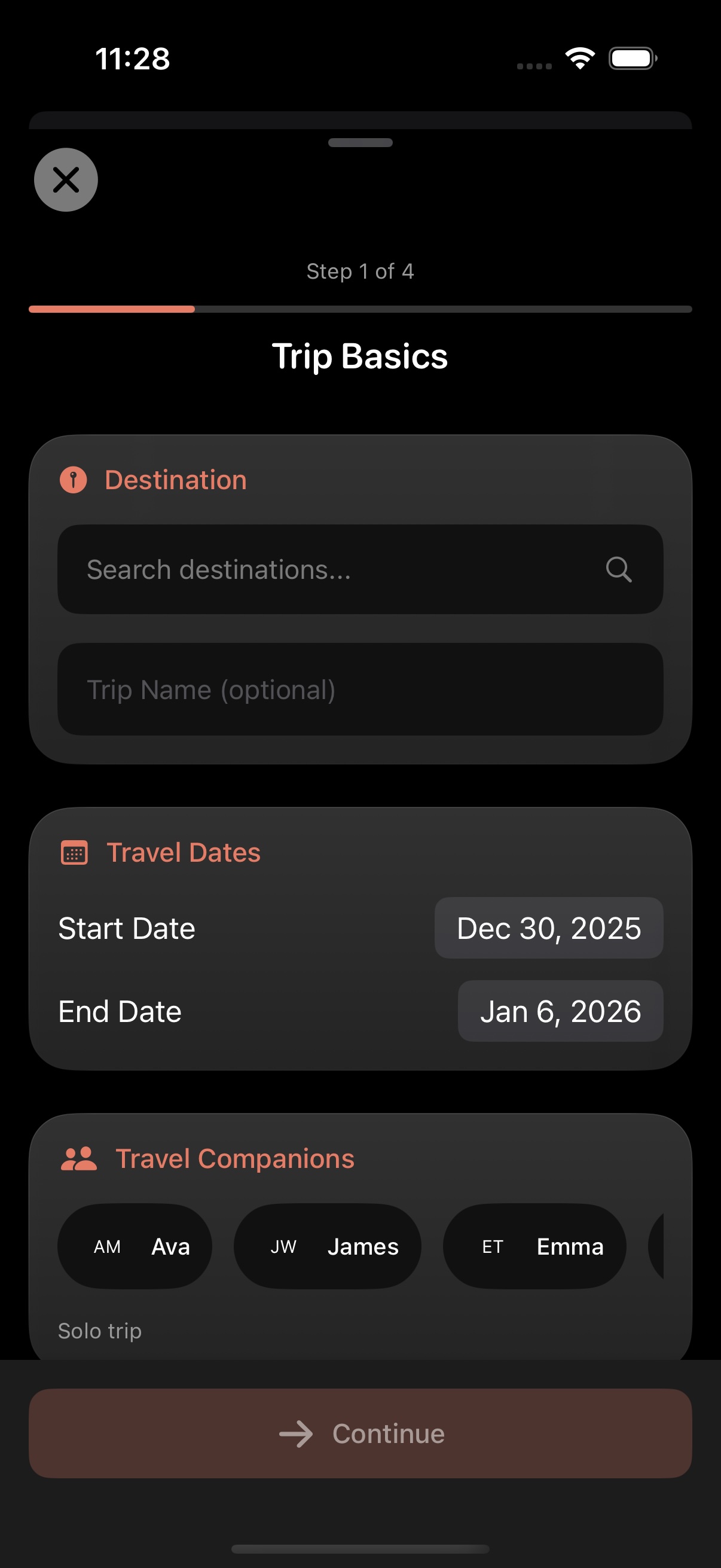 Discover feature screenshot